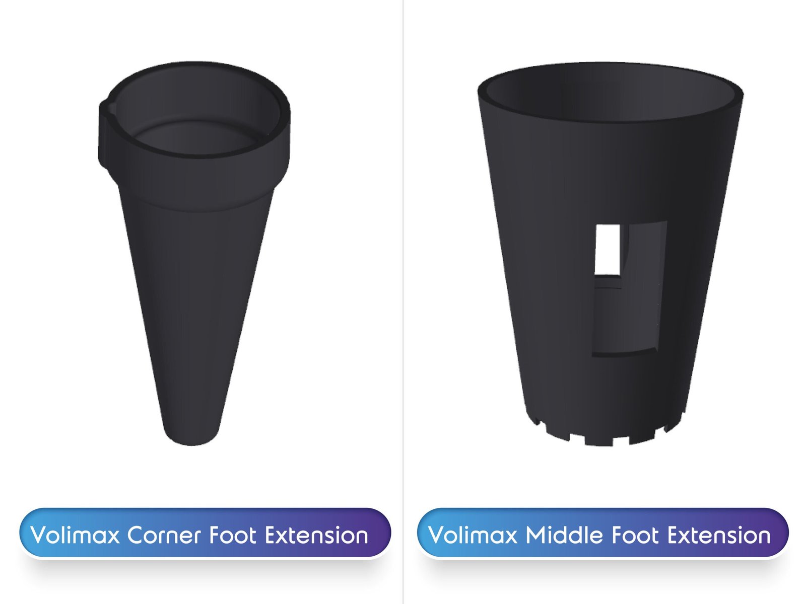 Volimax Foot Extensions