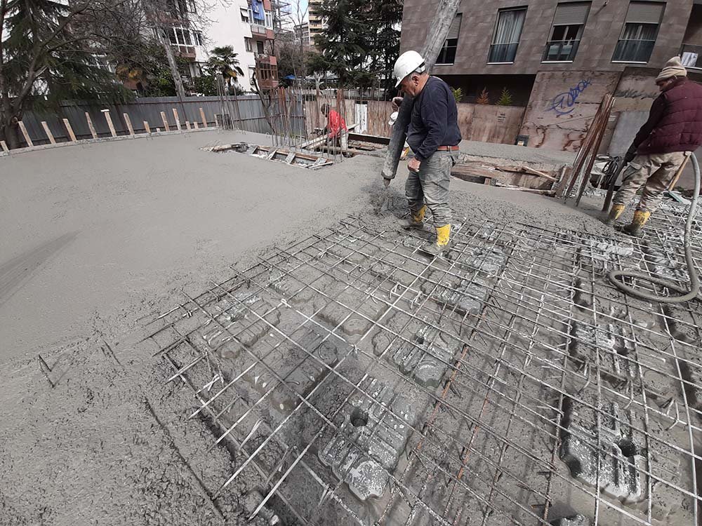Celebi residence birgen insaat beton insallation